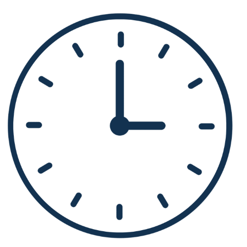 Skinny Clock Icon